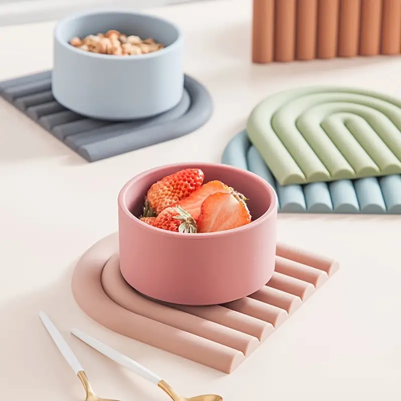 Rainbow Silicone Heat Insulation Pad